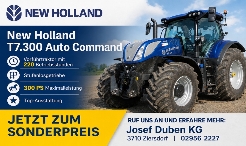 New Holland T7.300 Auto Command
